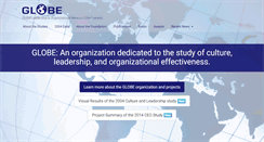 Desktop Screenshot of globeproject.com